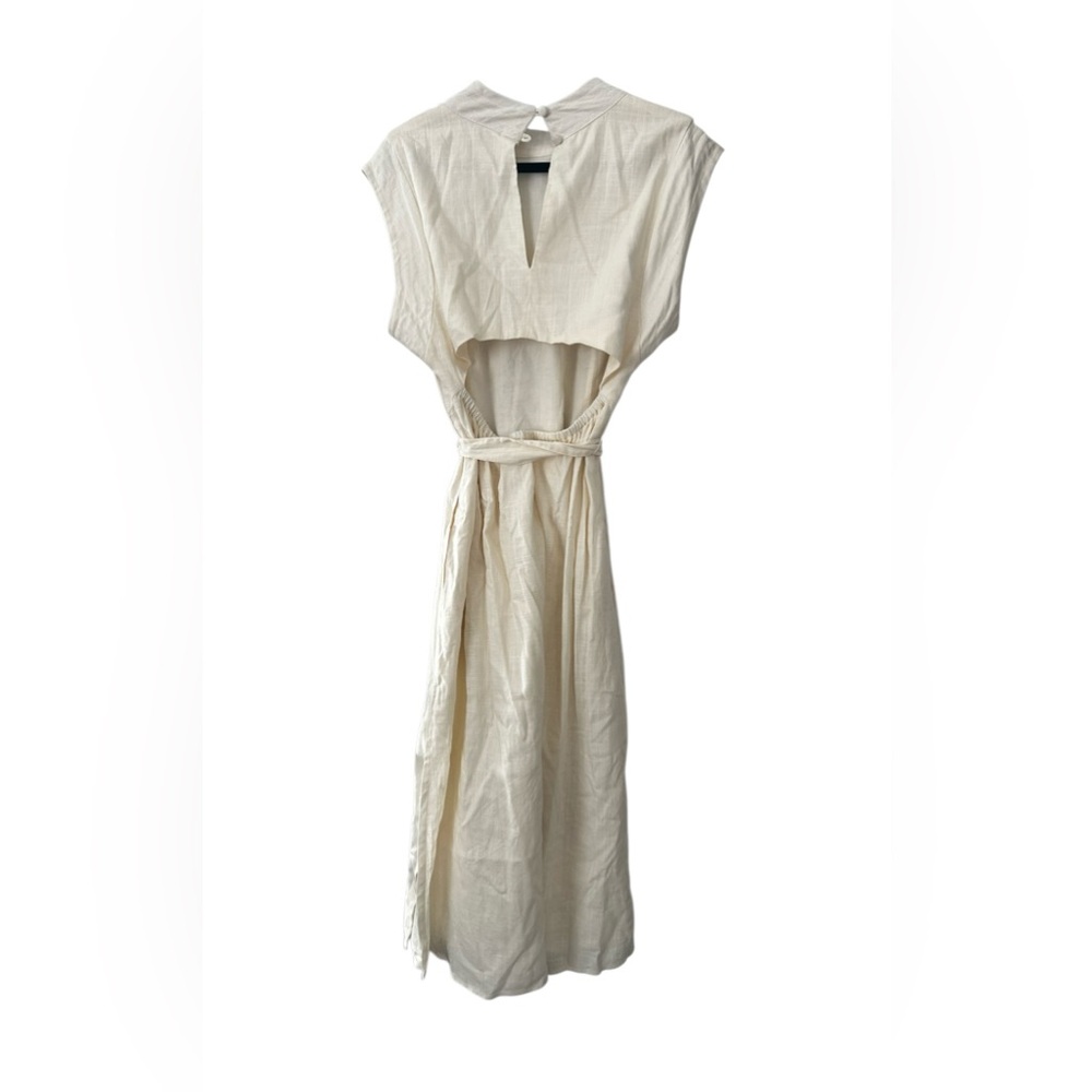 Porridge Modern Belted Column‎ Dress - Picture 3 of 6